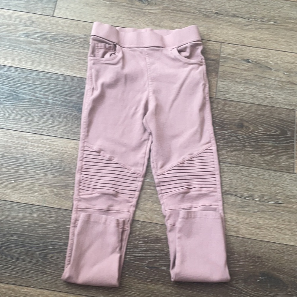 Pink Moto Jeggings
